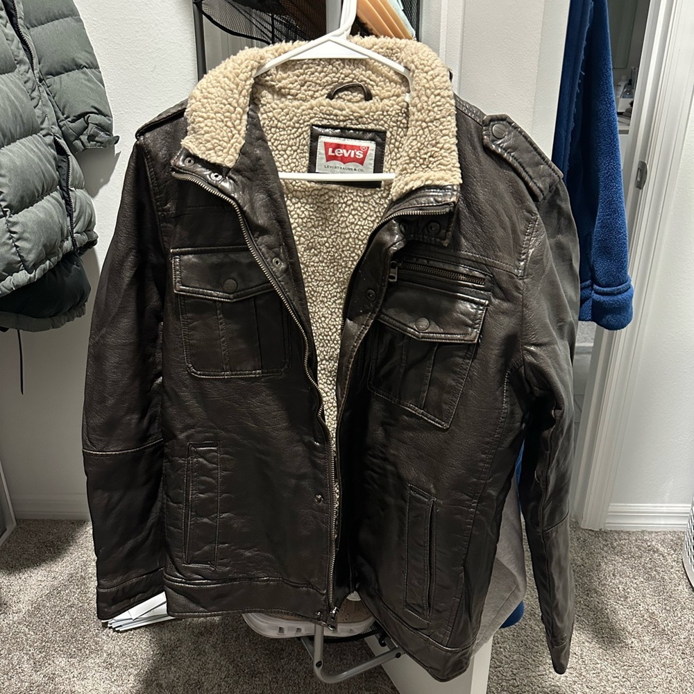 Levi's leather jacket